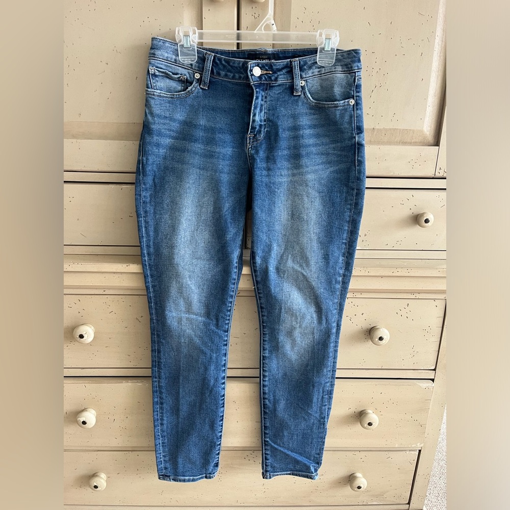Lucky Brand Jeans Womens 8/29 Blue Denim Brooke Skinny Stretch Designer Casual